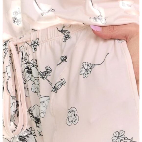 NWOT Flora Nikrooz Jessie Henley 2-pc PJ Pajama Set | Pink - Picture 5 of 7